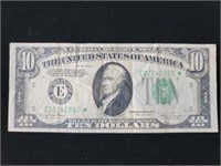 1934D $10 Federal Reserve FR-2009* Star Note