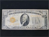 1928 $10 Gold Certificate FR-2400