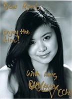 Harry Potters Katie Leung signed photo