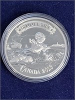2013 $5 Fine Silver Coin Canadian Bank of