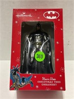 Hallmark blown glass Batman Christmas ornament