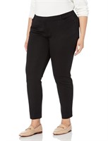 Amazon Essentials Women's Skinny Ankle Pant, Black