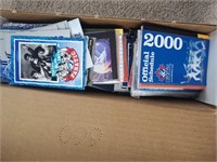 BOX OF SCHEDULES- MOSTLY JAYS - LOTS OF DOUBLES