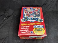 Official NFL 1989 cards sealed packs