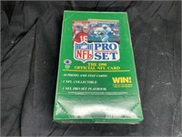 NFL Pro Set 1990  Football cards sealed box