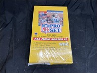 NFL Pro Set 1990 Football cards sealed box