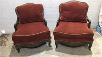 SWAIN Chairs French Country Regency Set of 2 T