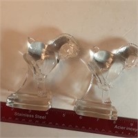 glass unicorns set