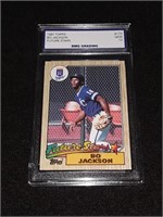 Bo Jackson 1987 Topps GEM MT 10 Royals