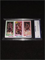 1980 Topps Magic Johnson/Ron Boone/John Long GEM M