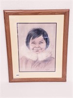 ORIGINAL PASTEL - "SMALL CHILD", 1968