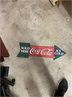 Coke Arrow Metal