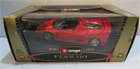 1995 Ferrari F50 Burogo 1/24 Die Cast Car w Box