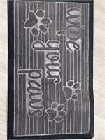 Wipe Your Paws Door Mat