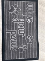 Wipe Your Paws Pet Door Mat