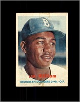1957 Topps #115 Jim Gilliam P/F to GD+