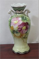 An Antique Hand Painted Vase