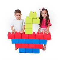 Large Foam Rubber Building Blocks MAX 24 Piece