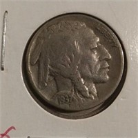 1937 US Buffalo Nickel