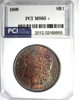 1889 Morgan MS65+ LISTS $475