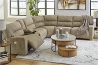 Ashley Next-Gen 6 pc Triple PWR Recline Sectional