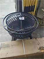 fire pit with top