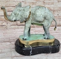 Limited Edition Bronze Signed & Numbered Elephant