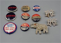 Political Pin Grouping