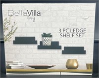 Belle Villa 3PC Ledge Shelf Set