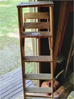 Wooden Folding Ladder