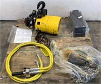 Yale 3 Ton Pneumatic Chain Hoist