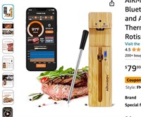 AIRMSEN Wireless Meat Thermometer,