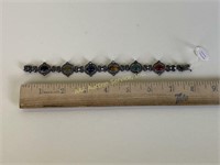 925 Sterling Silver Bracelet, 7 inch, Thailand