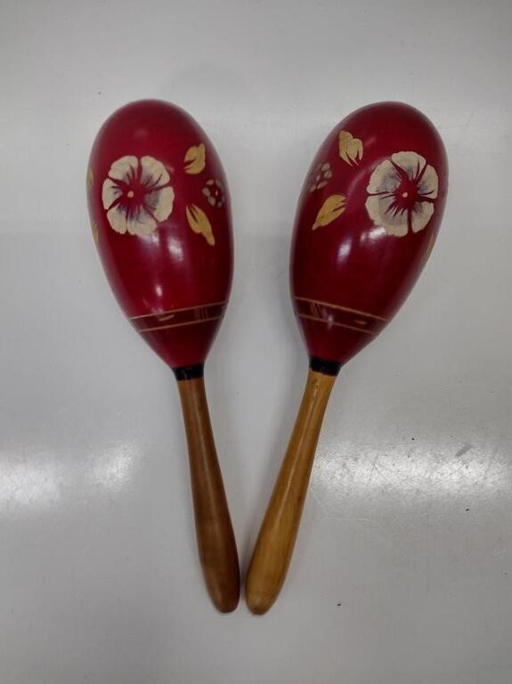 Wood Maracas