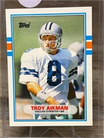 1989 Topps Football Troy Aikman NFL CARD