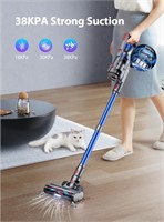 (U) Cordless Vacuum Cleaner, 450W 38Kpa Powerful S