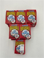 56 unopened packs of fleer 91 baseball cards