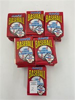 56 unopened packs of fleer 91 baseball cards