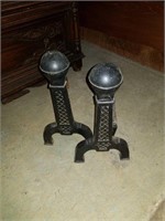 Pair of Fireplace Andirons