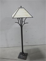 55" Tall Stained Glass Lamp Shade Lamp Works