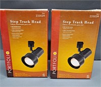 New Two Portfolio Step Track Head Lighting