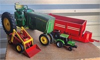 Four Replica Farm Toys