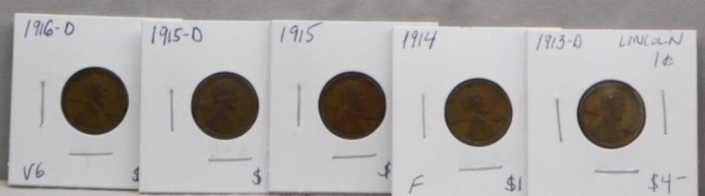 June Coin & Currency Online Auction - June 12 (Wed)