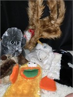 VTG HAND PUPPETS CEDRIC+DELILAH DUCK & MORE