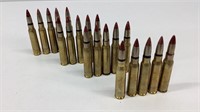 20rds of 7.5mm French tracers very rare and hard