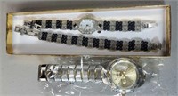 Classy men's and woman's watch with bracelet