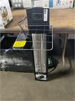 BLACK SPACE HEATER WITH REMOTE***CONDITION