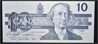 1989 CAD $10 Banknote