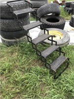 Set of Expandable Camper Steps