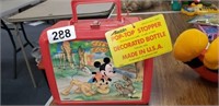 MICKEY MOUSE LUNCH BOX WITH THERMOS